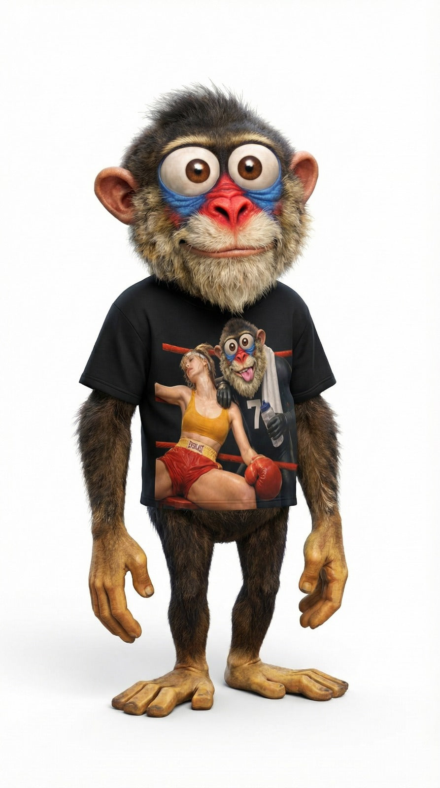 Dial M for Mandrill With Woman Graphic T