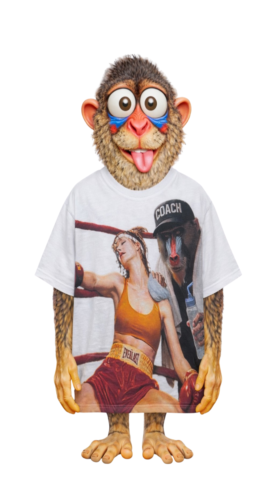 Dial M for Mandrill Ring Side Graphic T