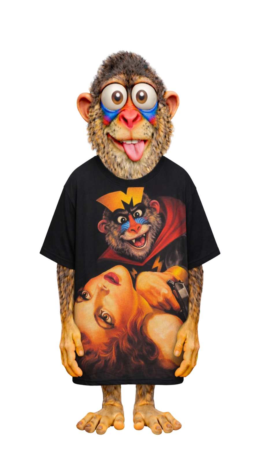 Dial M for Mandrill Pulp Fiction Graphic T