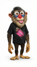 Dial M for Mandrill Pink Sapphire Tee