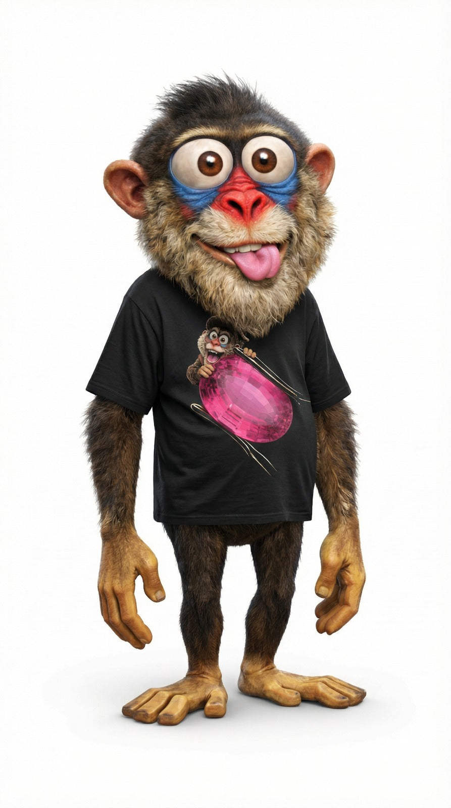 Dial M for Mandrill Pink Jar Graphic T