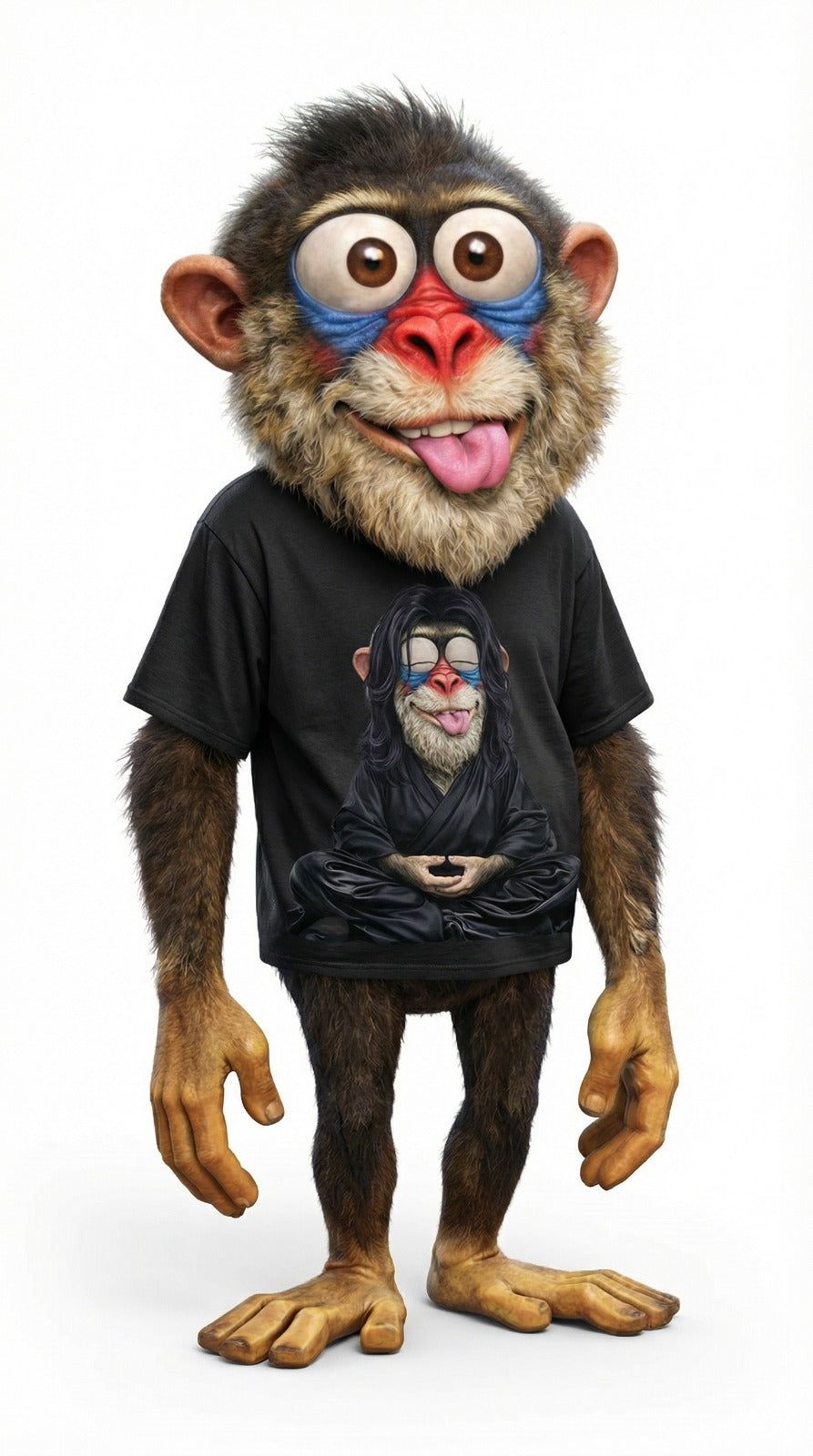 Dial M for Mandrill Black Graphic T