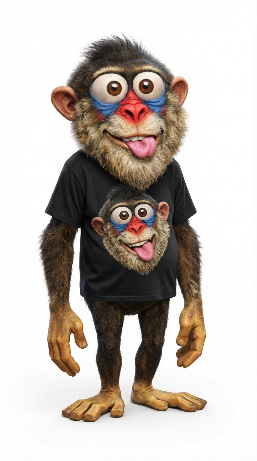 Dial M for Mandrill Black Graphic T