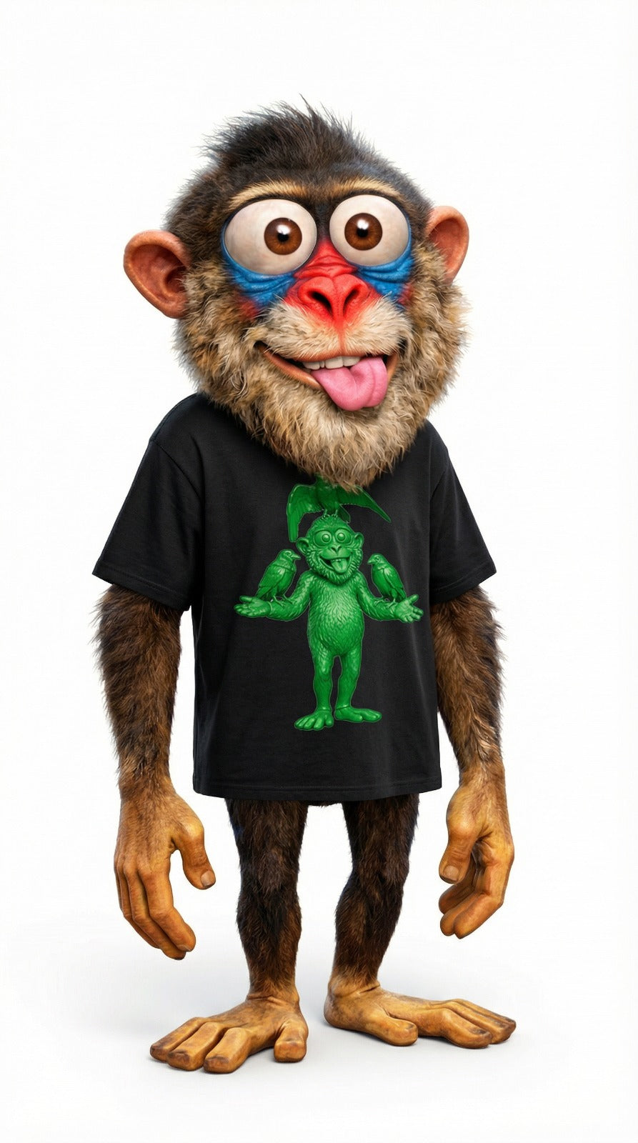 Dial M for Mandrill Black Graphic T