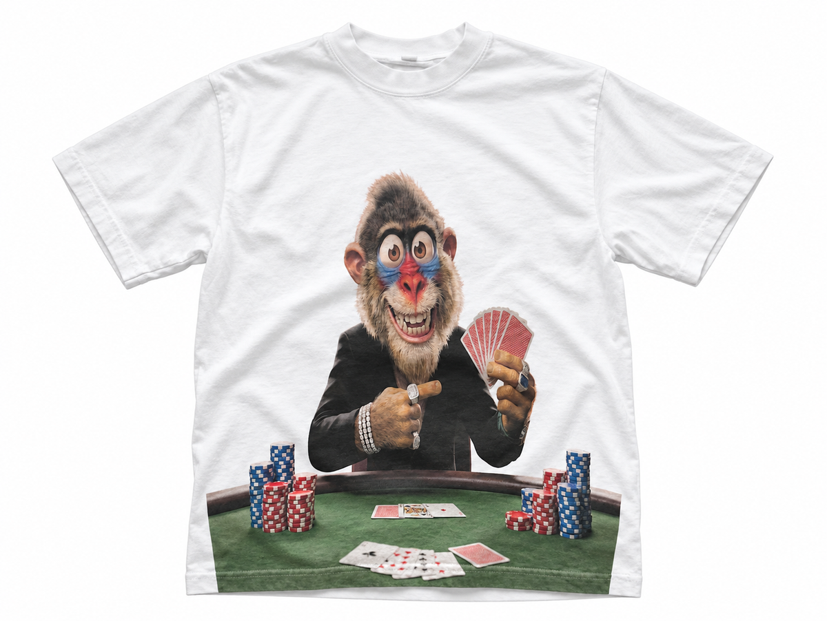 Dial M for Mandrill GEM T 5 flat lay
