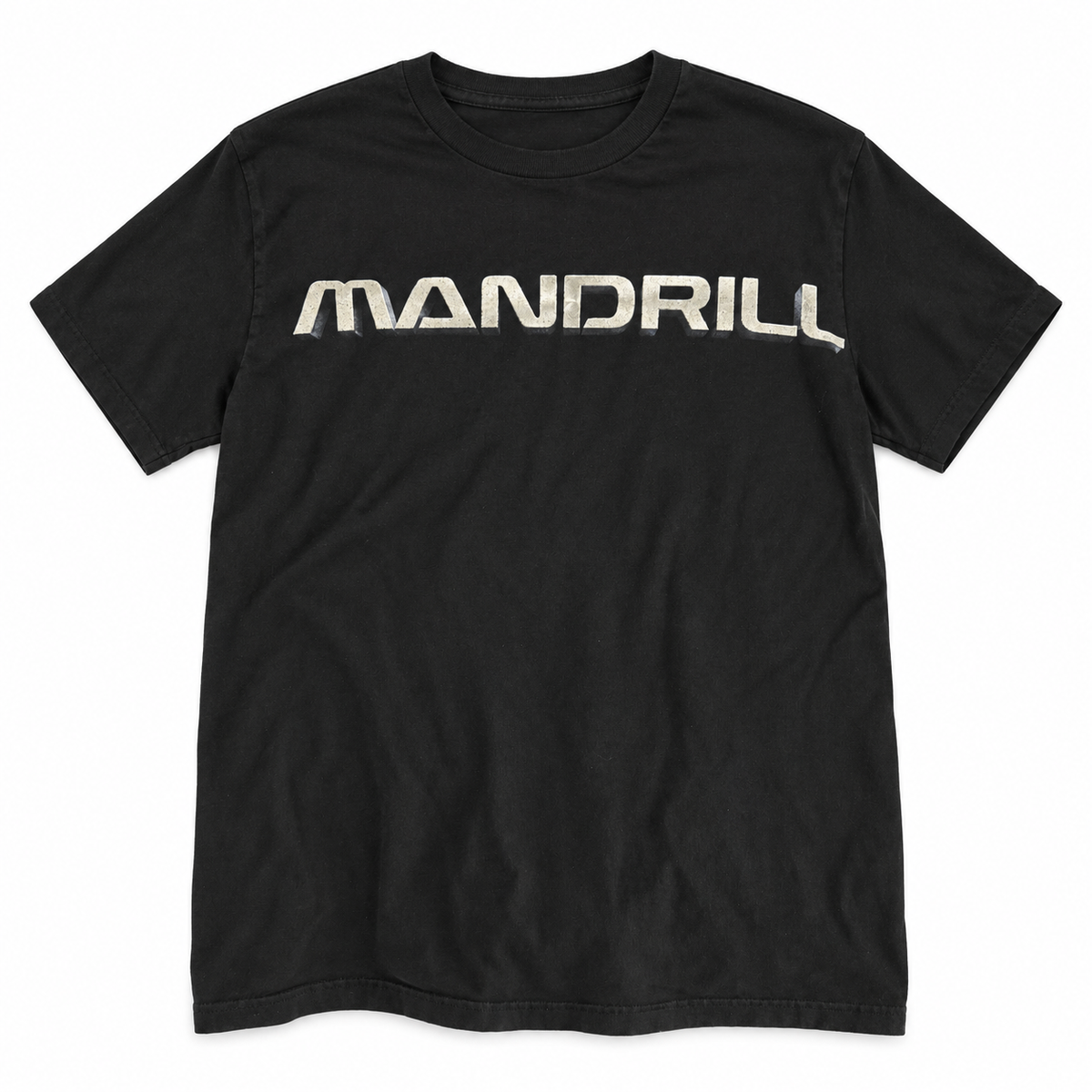 Dial M for Mandrill Mandrill Logo black graphic tee
