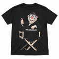 Dial M for Mandrill Mr. Braulio Director black graphic tee